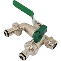 Garden Water Tap 1Pcs 1 2 Inch 3 4 Inch Faucet On Off Valve for Outdoor Pipe Easy Installation for Garden Use