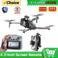 2026 K19 MAX GPS Drone Cam Fishing Air Drop Automatic Turnaround 5G Screen Obstacle Avoidance Drone Professional Camera FPV Dron