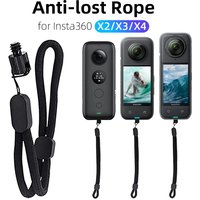 Anti-Lost Hand Wrist Strap for Insta360 X5 X4 Air X3 ONE X2, Lightweight Lanyard 1/4" Screw Mount Rope for Insta 360 Accessories