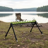 Telescopic Fishing Rod Stand Stable Multi Rod Ground Holder Portable Fishing Pole Rack Long-Lasting Sports Equipment Sturdy
