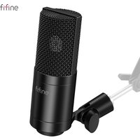 FIFINE XLR Microphone,Condenser Podcast Mic for Recording,Vocal,Voice-OverStreaming,Podcast, Singing,Cardioid Studio Mic K669C