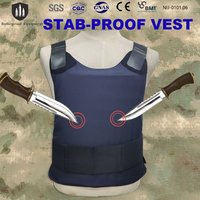 Real SGS Level 5 Flexible Inner Wear Invisible Hide Self-Defense Stab-Proof Resistant Violent Stabbing Sword Slashing Vest