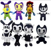 Funny Cartoon Game Bandy And Inkjet Toy Plush Doll Children's Birthday Gift Doll Soft Stuffed Toys for Kids Puppy Shape