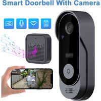 Wireless Smart Doorbell with Video Intercom WIFI App Remote Control High Definition Night Vision Surveillance Video Monitor