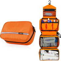 New Hanging Toiletry Bag Travel Toiletry Wash Organizer Kit for Men Women Cosmetics Make Up Sturdy Hanging Hook Shower Bags