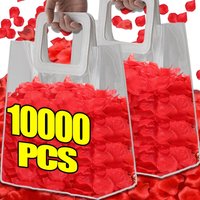 Multicolor Artificial Fake Rose Silk Fake Flowers Petals for Valentine's Day Wedding Holiday Party Favors Romantic Decoration
