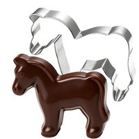 2026 Year of the Horse Cookie Cutter Set Stainless Steel Reusable Baking Molds for Holiday Cookies, Cake Decorating, Fondant