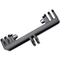 For GoPro Hero 12 Double Head Mounting Bracket Fill Light Tripod Connector For GoPro 11 10 9 8 SJCAM AKASO EKEN DJI YI Insta360