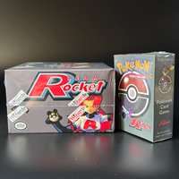 PKM TCG WOTC Dark Mons Team Rocket 1st Ed Complete Set/Booster Comp Pack Alakazam Chase Vintage OG Rocket Gang Proxy Card Set