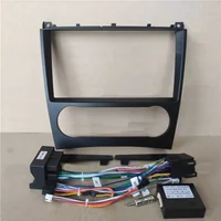 Car Multimedia Frame Audio Radio Frame Panel 9" Fascias For C Class W203 2004-2007 CLK W209 A209 C209 2004-2009 CL203 2008-2011