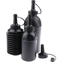 1Pc Hot ABS Black Portable Water Gel Balls Bead With Lid Water Gel Bead Refill Subpackage For Bead Accessories Gel Balls Toys