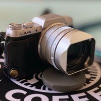 for Panasonic LUMIX G LEICA DG SUMMILUX 15mm F1.7 ASPH Bayonet Metal Square Len hood Comes With Metal Cap