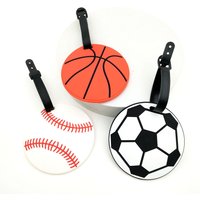 1 Stück/3 Stück Gepäckanhänger für Basketball-, Baseball- und Fußballbegeisterte, Reisetaschenzubehör