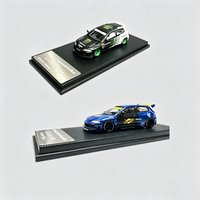 My Model Collect MMC 1:64 Honda Civic EG6 White Black Track Livery / Blue SUNOCO Alien Theme Diecast Model Car In Stock