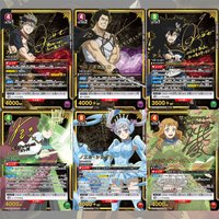 Proxy UNION ARENA / Black Clover UA20BT BCV-1 Asta/Noelle Silva/Yami Sukehiro TCG Anime Collection Quality Foil Cards Japanese