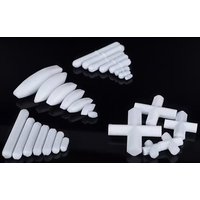 PTFE magnetic Stir bar stirring rod A Olive magnetic stirrer Mixed bars White mixer rotating bars Recovery rod stirring stick