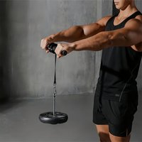 Fitness Forearm Trainer Strengthener Wrist Blaster Gym Hand Gripper Strength Triceps Exerciser Weight Lifting Rope Waist Roller