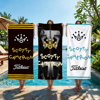 Fashion black s-ScottyS C-Camerons Towel Beach Towel Oversized Quick Dry Towel Absorbent Soft Swim BeachTowels for Men Women
