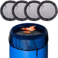 ⭐ 1Pc Mesh Cover Netting For Rain Barrels Water Collection Buckets Anti-Mosquito Cover Tank Raindrop Harvesting Tool