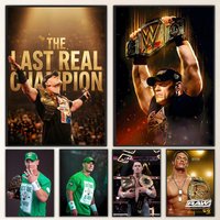Athlete John Cena Poster HD art waterproof sticky wall home decoration aesthetic