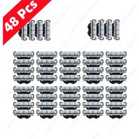 Brand new genuine stainless steel blade sharp 3-layer safety razor Gillette Mach 3 manual blade replacement