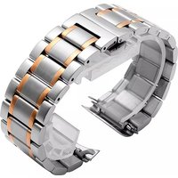 Arc Stainless steel strap for Armani AR5906 AR5905 AR5890 AR5889 5858 5920 series man 23mm woman 20mm metal watchband bracelet