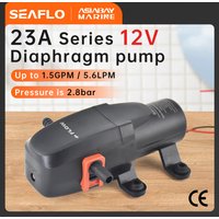 SEAFLO 12V 23A Series 40 PSI Automatic Marine Water Diaphragm Pump Self Priming Electric Boat Beer RV Caravan High Pressure