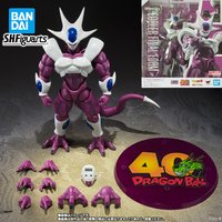 Officially Licensed BANDAI SHFiguarts Dragon Ball Z 40th Anniversary Reissue Edition Final Form Cooler Figure Anime Action Model