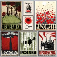 R-Ryszard Kaja SINGER Poster Self-adhesive Art Waterproof Paper Sticker Coffee House Wall Decor