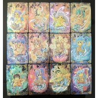 12Pcs/set PTCG Pokemon DIY Card Cosplay Costume Play Pikachu Warrior Gold Stamp Color Flash Anime Collection Card Toy Gift