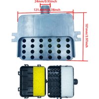 25mm Upgraded Air Filter Silencer Air Diesel Parking Heater Intake Replacement for Webasto Eberspacher Auto Parking Heater