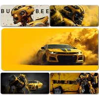 Bumblebee Transformer Robot Mouse Pad Mousepad Large Gaming Mouse Pad LockEdge Thickened Computer Keyboard Table Desk Mat