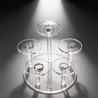 Multiple Styles Acrylic Display Stand, Used For Placing Jewelry, Collectibles, Multifunctional Display Stand For Accessories