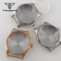 39mm Sapphire Diving Pilot Watch Case Steel/Bronze Material Fit NH35 NH36 NH34 ETA2824 PT5000 Miyota8215 821A 200M Waterproof