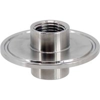 2" Tri-Clamp x 1/2" Female NPT on both ends Adapter 64mm OD Sanitary Stainless Steel 304 Homebrew Clover Fitting