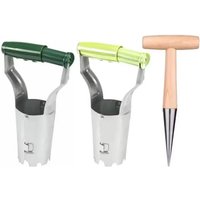 1 Pcs Seedling Transplanter Vegetable Flower Planter Transplanters Household Multifunctional Agricultural Tools Gardening Plant