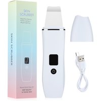 Ultrasonic Skin Scrubber EMS Vibration Face Spatula Blackhead Remover Shovel Clean Cavitation Peeling Facial Lifting Skin Care
