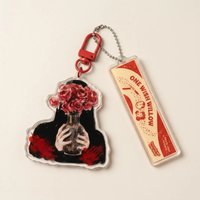 Korean Manhwa Obsession Acrylic Keyring, Creative Cute Bag Charm for Backpack, Fans Merch Gift for Webtoon Lovers Girls Boys