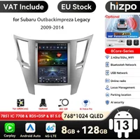 Hizpo 9,7 Zoll Autoradio für Subaru Outback Impreza Legacy 2009-2014, Harmon Kardon Audio Multimedia-Player, CarPlay Android Auto WIFI, 9,7 Zoll Tesla-Style Intelligenter Bildschirm, QLED-Display,