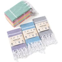 2-Pack 40x100CM Turkish Cotton for home Towel Soft Sauna Spa Bath Towel Hand and Face Towel Set Can used for kitchen sport gym