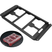 Toolbox Mounting Plate High Strength Electroplating Metal Wall and Floor Mounted Replacement for Packout