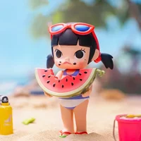 POP MART MOLLY My Childhood Series Trendy Blind Box Guess Bag Desktop Decoration Cute Model Gift Girl Blind Bag Toys