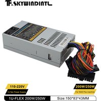 Mini PSU Computer 1U 200w 250W 300W power supply AIO Flex NAS POS Small 1u 200W Switching ATX PSU 110V 220V Server Desktop Power