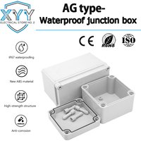 AG waterproof box, ABS plastic terminal box, outdoor monitoring power button wiring box, sealed box, rainproof distribution box