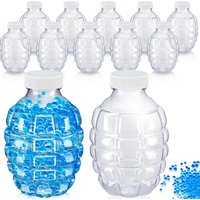 Water Gel Ball Blaster Gun Accessories Splatter Ball Gun Refill Ammo Plastic Hopper Gel Bead Subpackage Bottle for Kids Summer