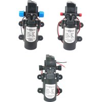 12V/24VDC 15W/30W/60W/80W Diaphragm Water Pump Self-priming Booster Pump Automatic Switch Flow 2-5.5L/min