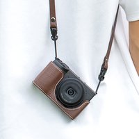 GRIII GRIV Retro Genuine Leather Case Bag Cover for Ricoh GR3 GR3X GRIIIX GRIII Case GR3 GR4 Handmade Camera Bag Protective Case