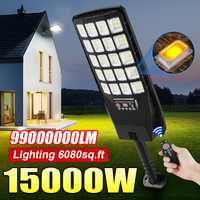 14000W/4000W LED Solar Lights Motion Sensor Light Waterproof Outdoor Remote Control Solar Lamp Garden Courtyard Street Lamp