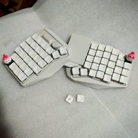 NEW Sofle Touchpad Split Keyboard Custom Wired Single-mode Hot-swap RGB Large Square Touchpad for Mouse Ergonomics for Gamers