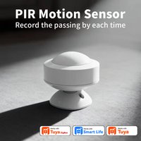 TUYA WiFi or Zigbee Human Motion Sensor is Used to Detect Movement Within a Specific Area And Send Alerts Through Smart Life APP